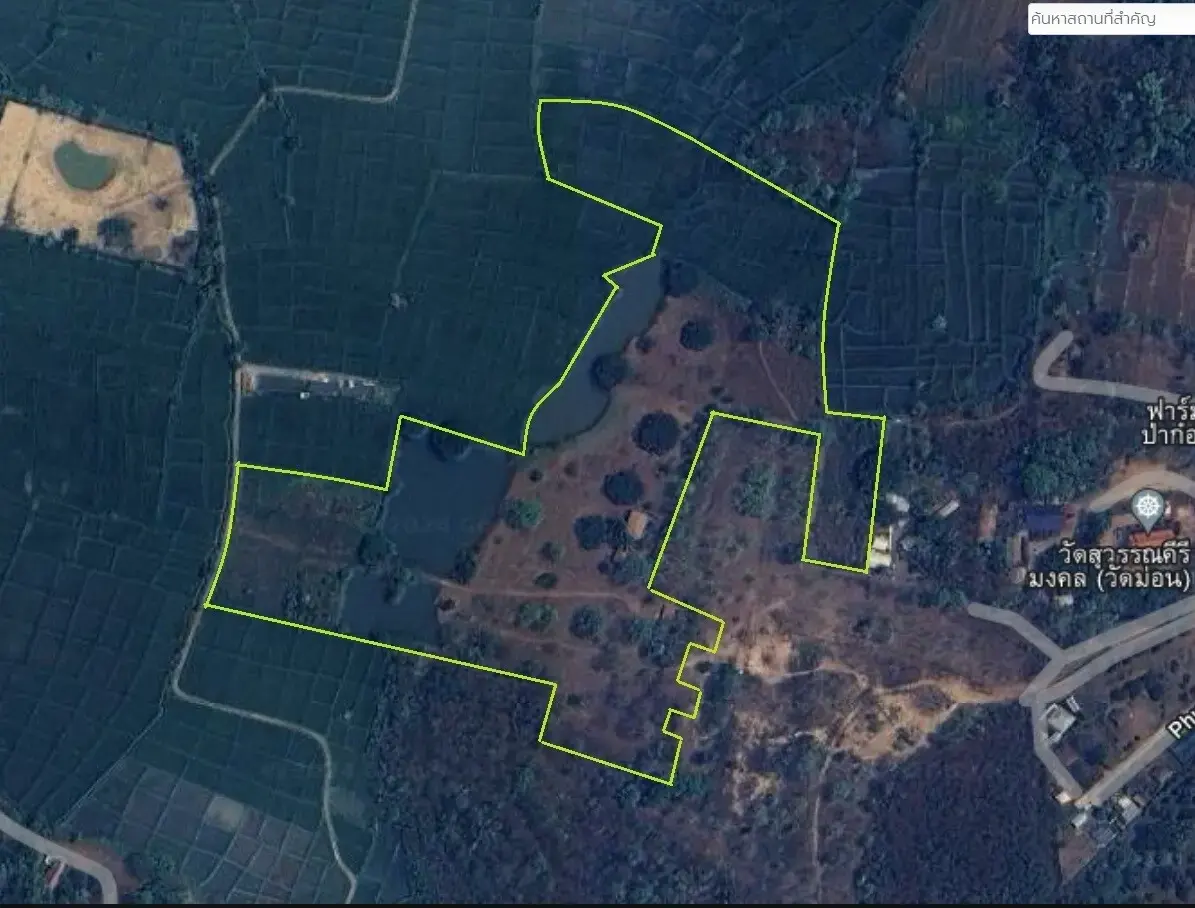 (LS391-49) Beautiful ~49 Rai Plot of Land with Incredible Views for Sale in Luang Nua, Doi Saket