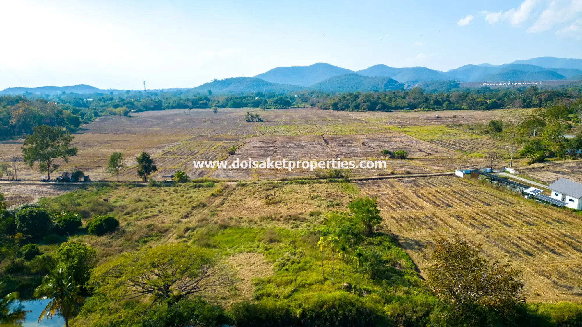 (LS392-68) Amazing 68+ Rai Plot of Land with Stunning Views for Sale in Luang Nua, Doi Saket