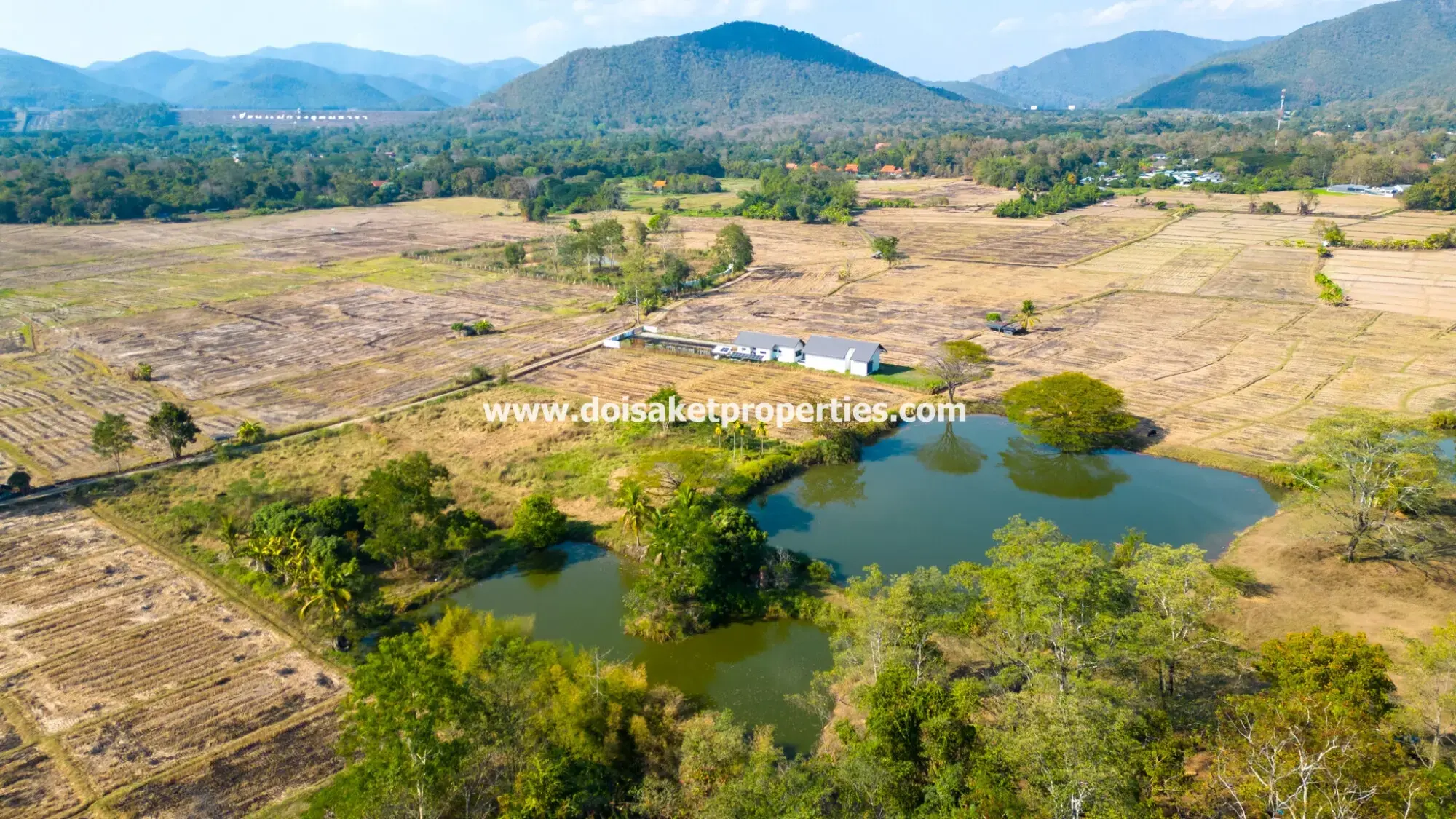 (LS392-68) Amazing 68+ Rai Plot of Land with Stunning Views for Sale in Luang Nua, Doi Saket