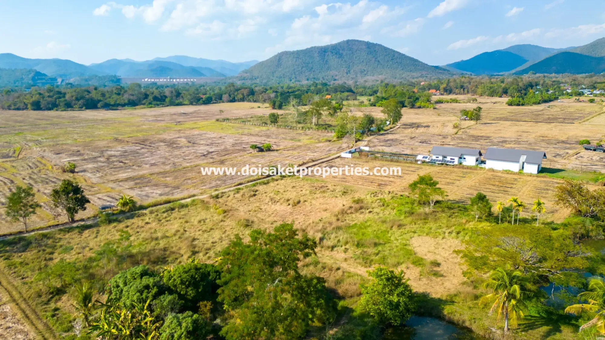 (LS392-68) Amazing 68+ Rai Plot of Land with Stunning Views for Sale in Luang Nua, Doi Saket