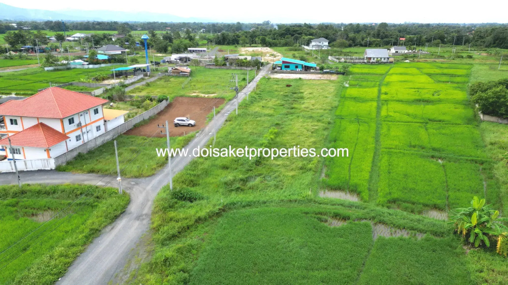 (LS397-00) Nice 2 Ngan Plot of Land for Sale in Choeng Doi, Doi Saket, Chiang Mai