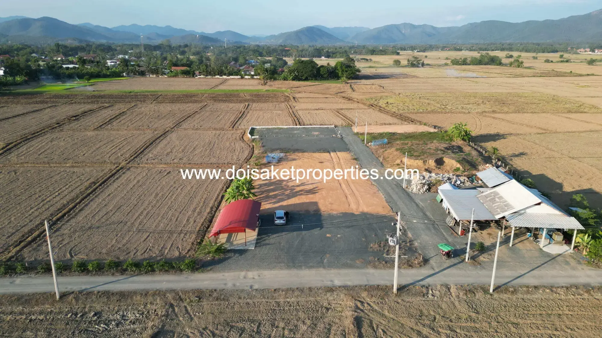 (LS399-01) Nice 1-Rai Plot of Land for Sale in Luang Nuea, Doi Saket