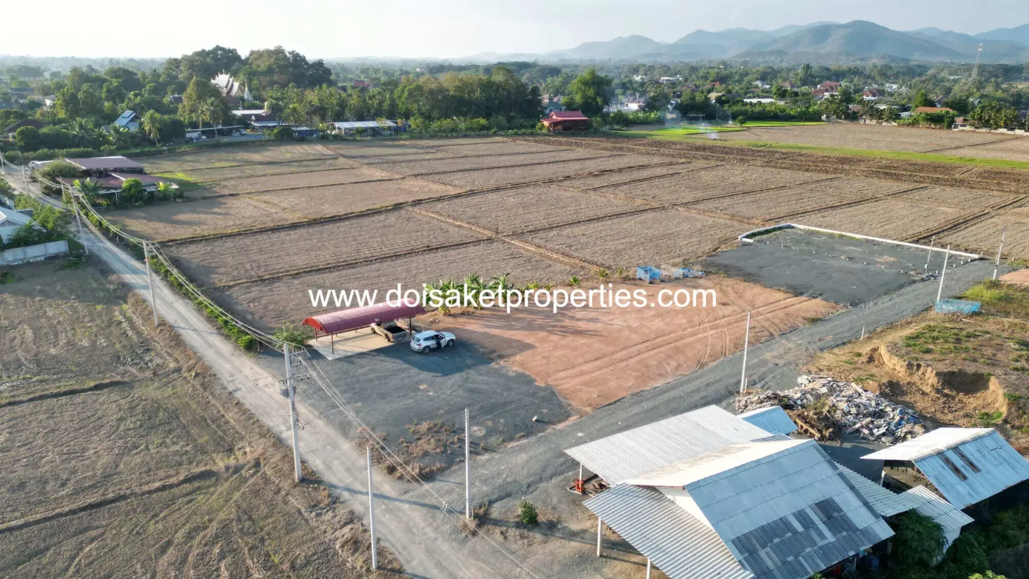 (LS399-01) Nice 1-Rai Plot of Land for Sale in Luang Nuea, Doi Saket