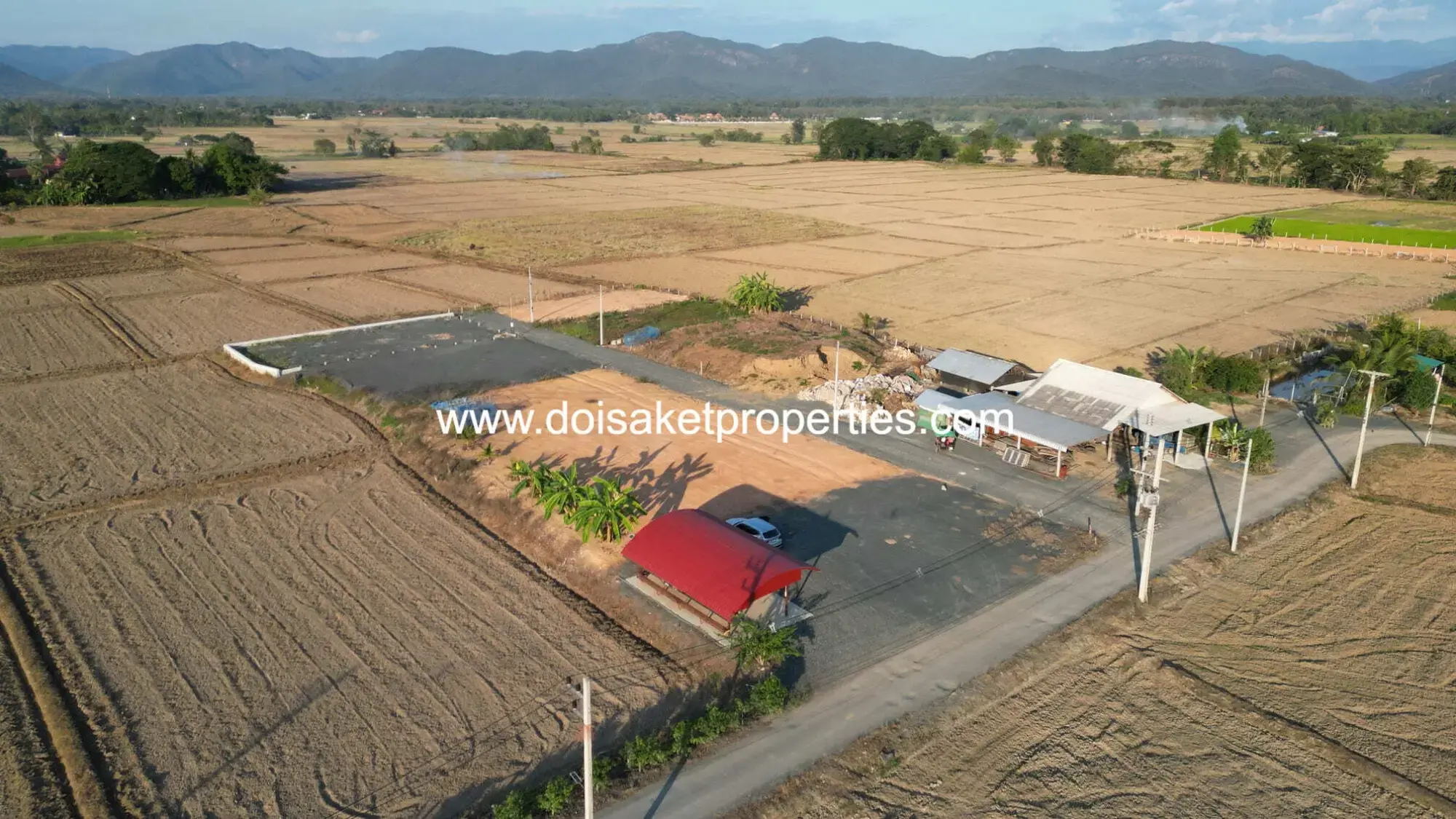 (LS399-01) Nice 1-Rai Plot of Land for Sale in Luang Nuea, Doi Saket