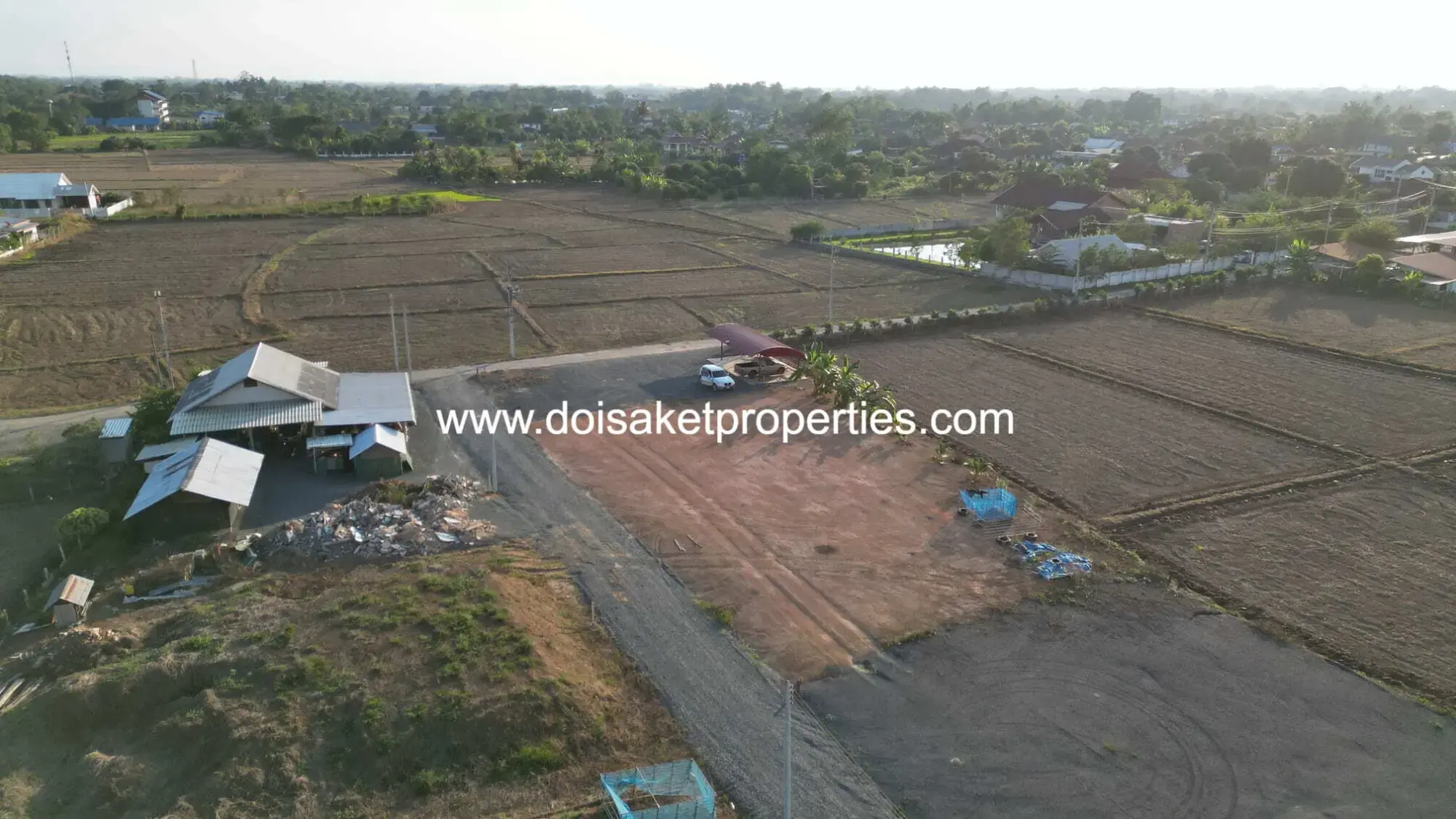 (LS399-01) Nice 1-Rai Plot of Land for Sale in Luang Nuea, Doi Saket