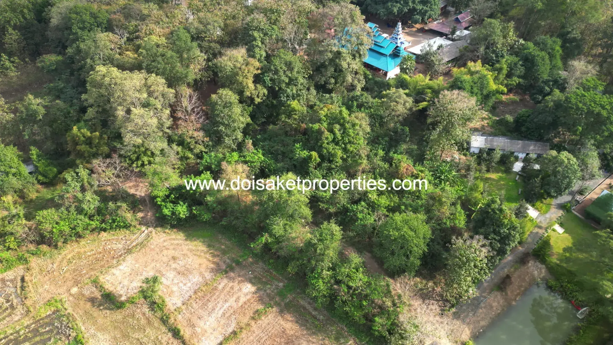 (LS400-07) 7-Rai Plot of Land for Sale in Luang Nuea, Doi Saket
