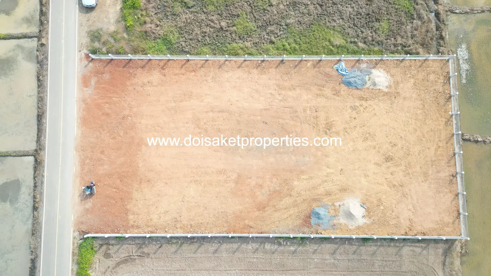 (LS401-00) Great Plot of Land with Stunning Views and Tranquil Setting for Sale in Pa Pong, Doi Saket, Chiang Mai
