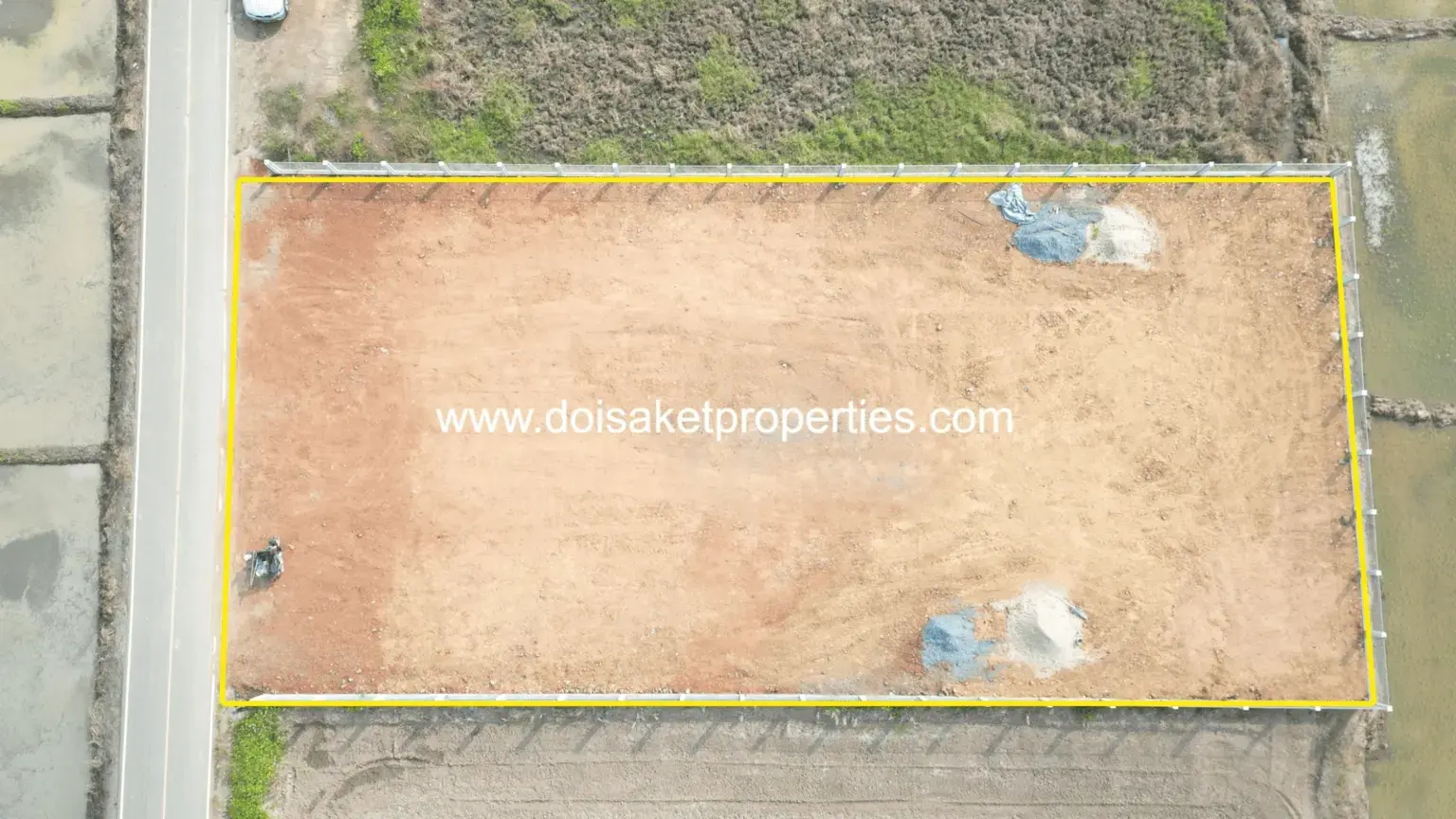 (LS401-00) Great Plot of Land with Stunning Views and Tranquil Setting for Sale in Pa Pong, Doi Saket, Chiang Mai