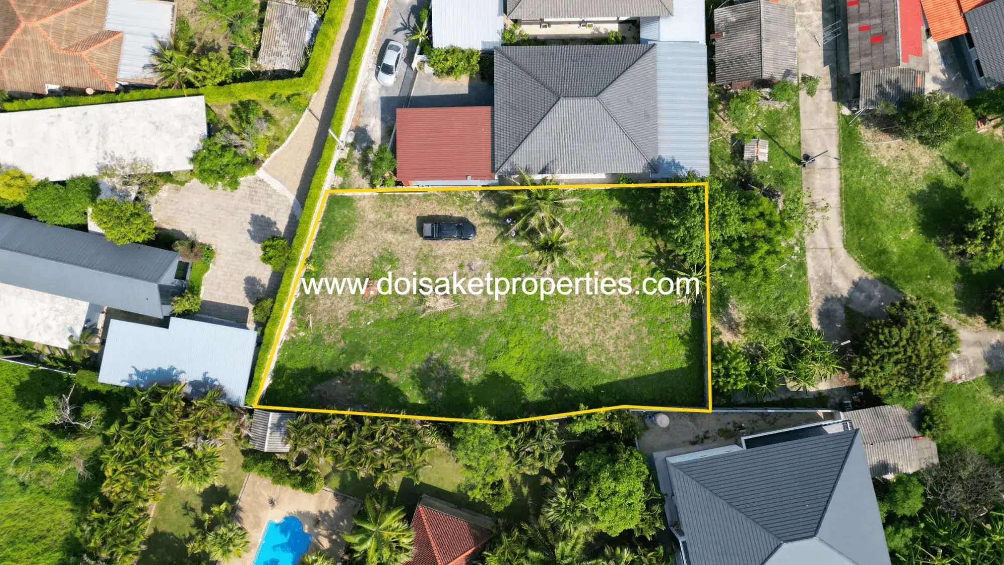 (LS410-00) Great Ready-to-Build Plot of Land for Sale in San Na Meng, San Sai, Chiang Mai