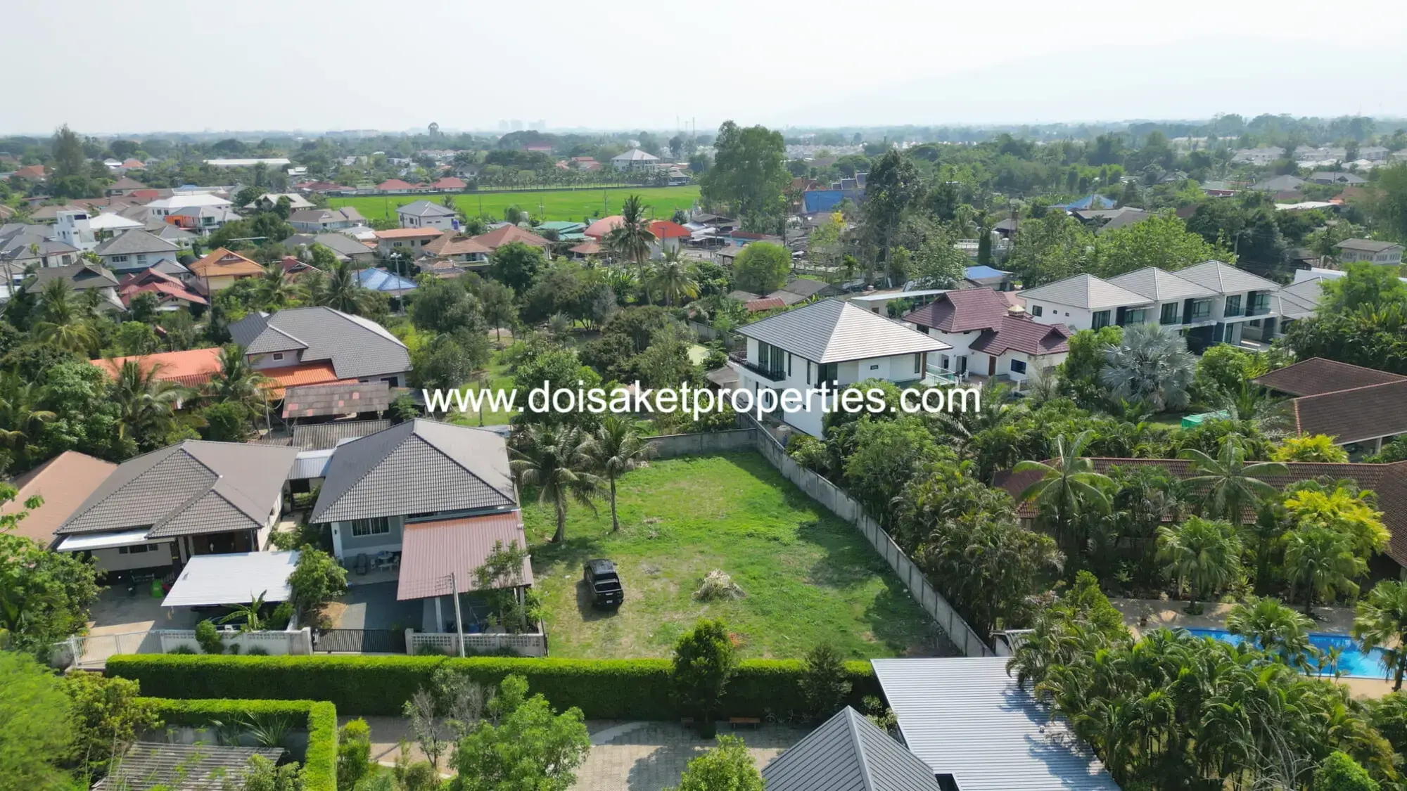 (LS410-00) Great Ready-to-Build Plot of Land for Sale in San Na Meng, San Sai, Chiang Mai