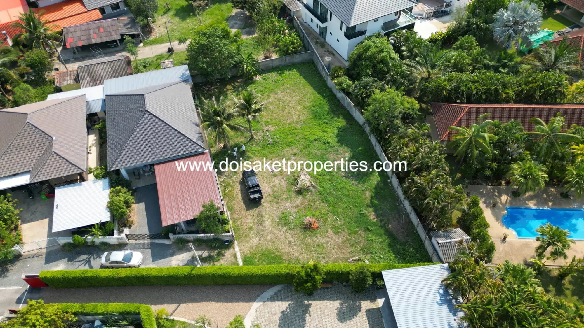 (LS410-00) Great Ready-to-Build Plot of Land for Sale in San Na Meng, San Sai, Chiang Mai