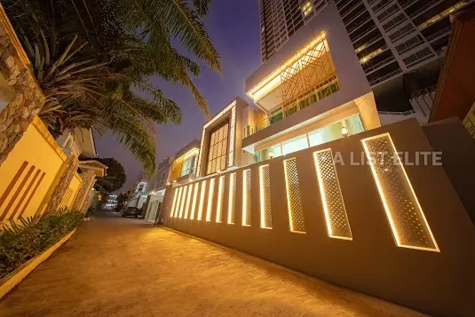 บ้านหรูพร้อมสระว่ายน้ำ - ใกล้ชายหาดจอมเทียน