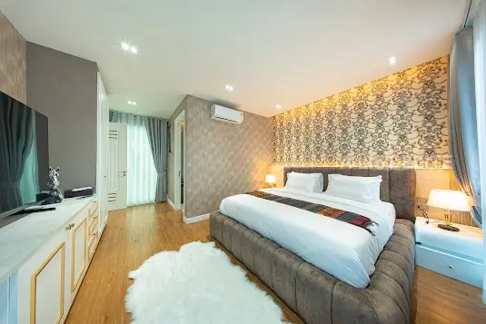 บ้านหรูพร้อมสระว่ายน้ำ - ใกล้ชายหาดจอมเทียน