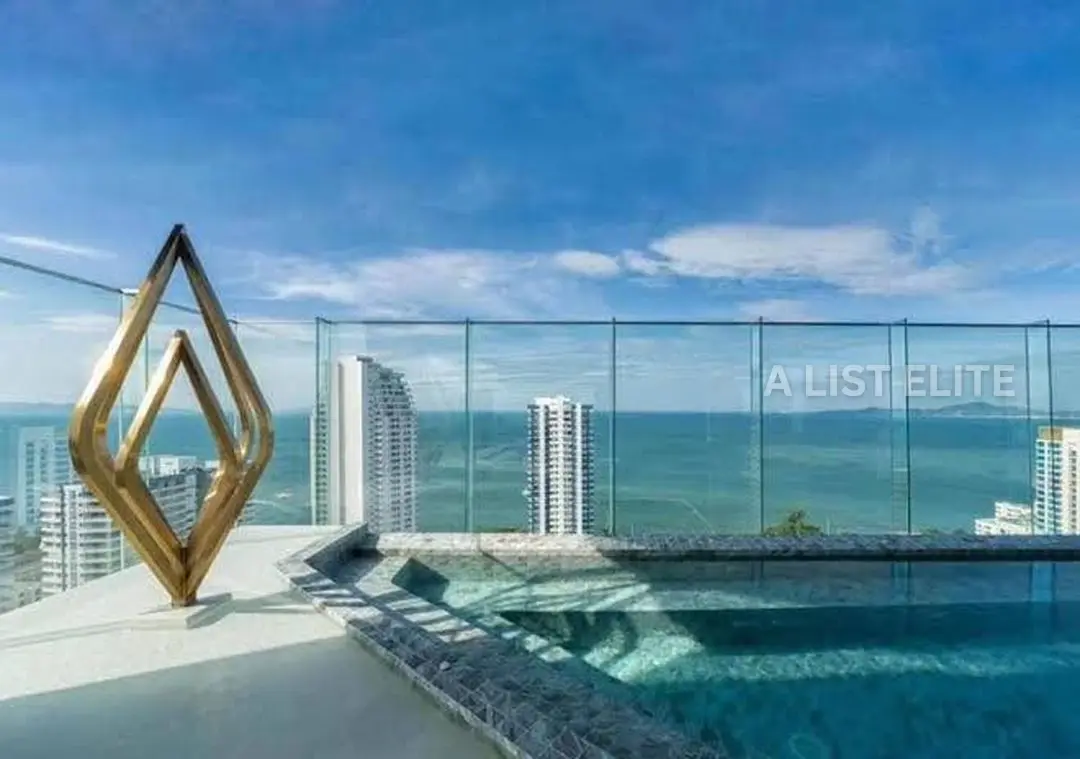 Appartement Vue Mer Étage Élevé - The Panora Pattaya