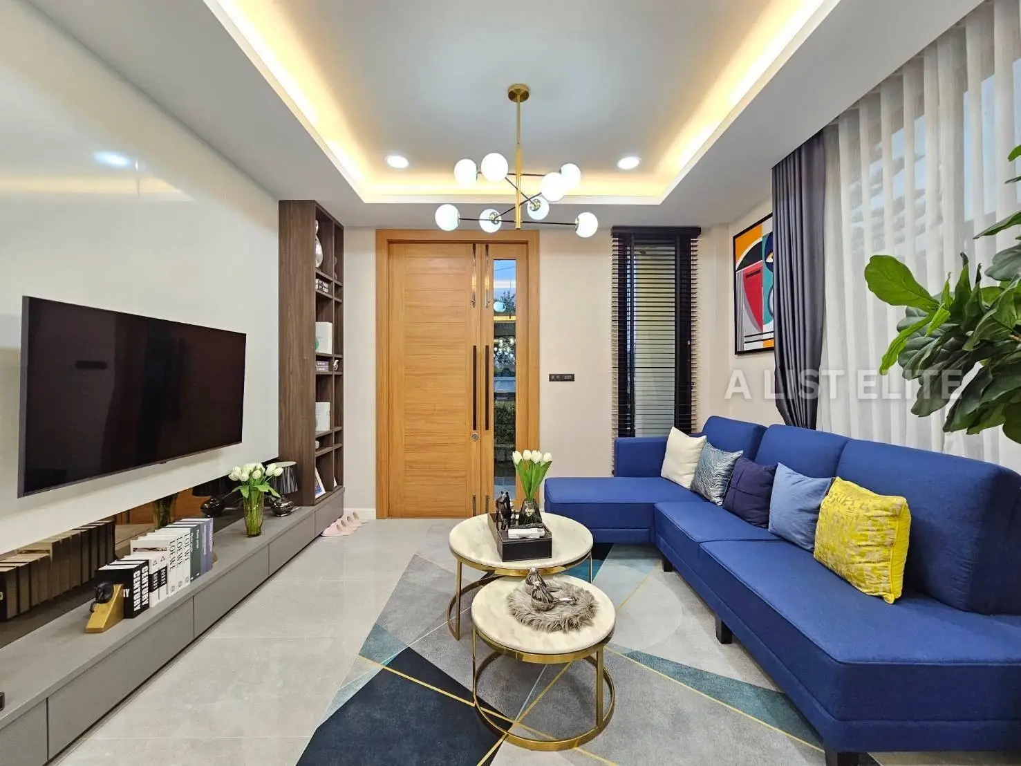 บ้านเดี่ยวในหมู่บ้าน Tamarind Village พัทยา