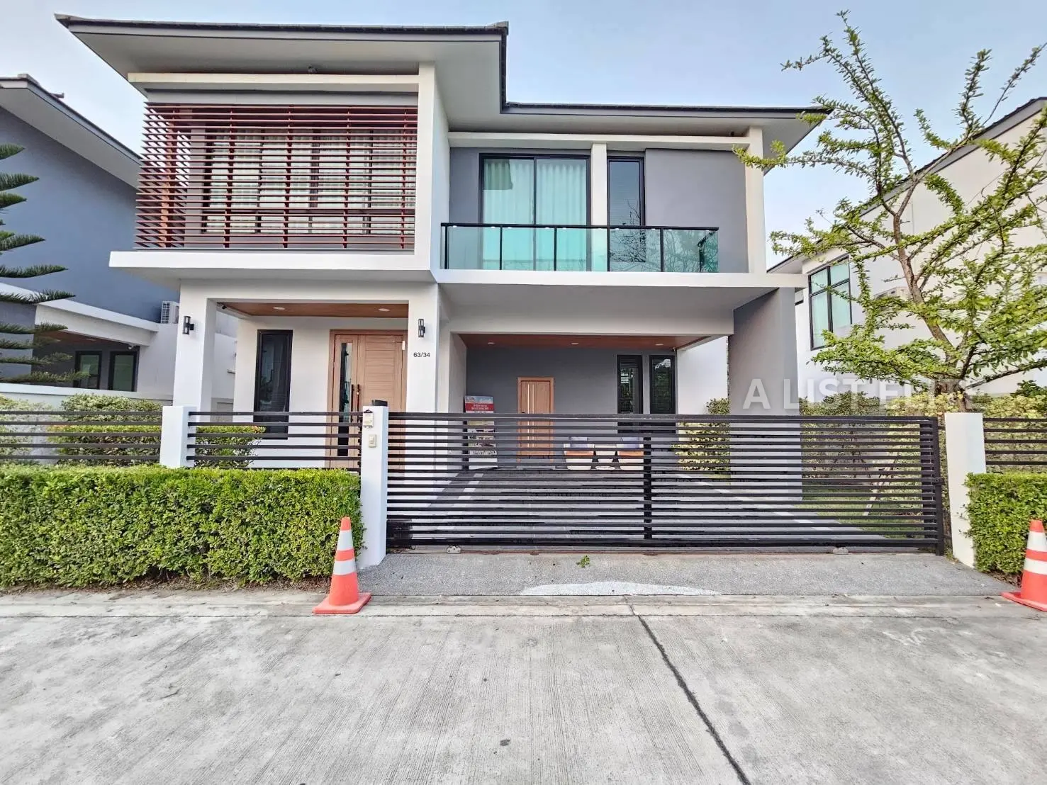 บ้านเดี่ยวในหมู่บ้าน Tamarind Village พัทยา