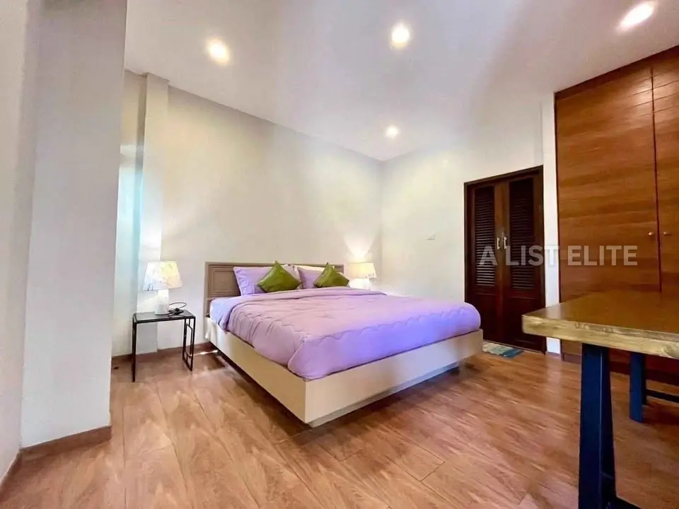 วิลล่าสไตล์ไทยบาหลีหรูหราในโครงการ Thabali Pool Villa พัทยา