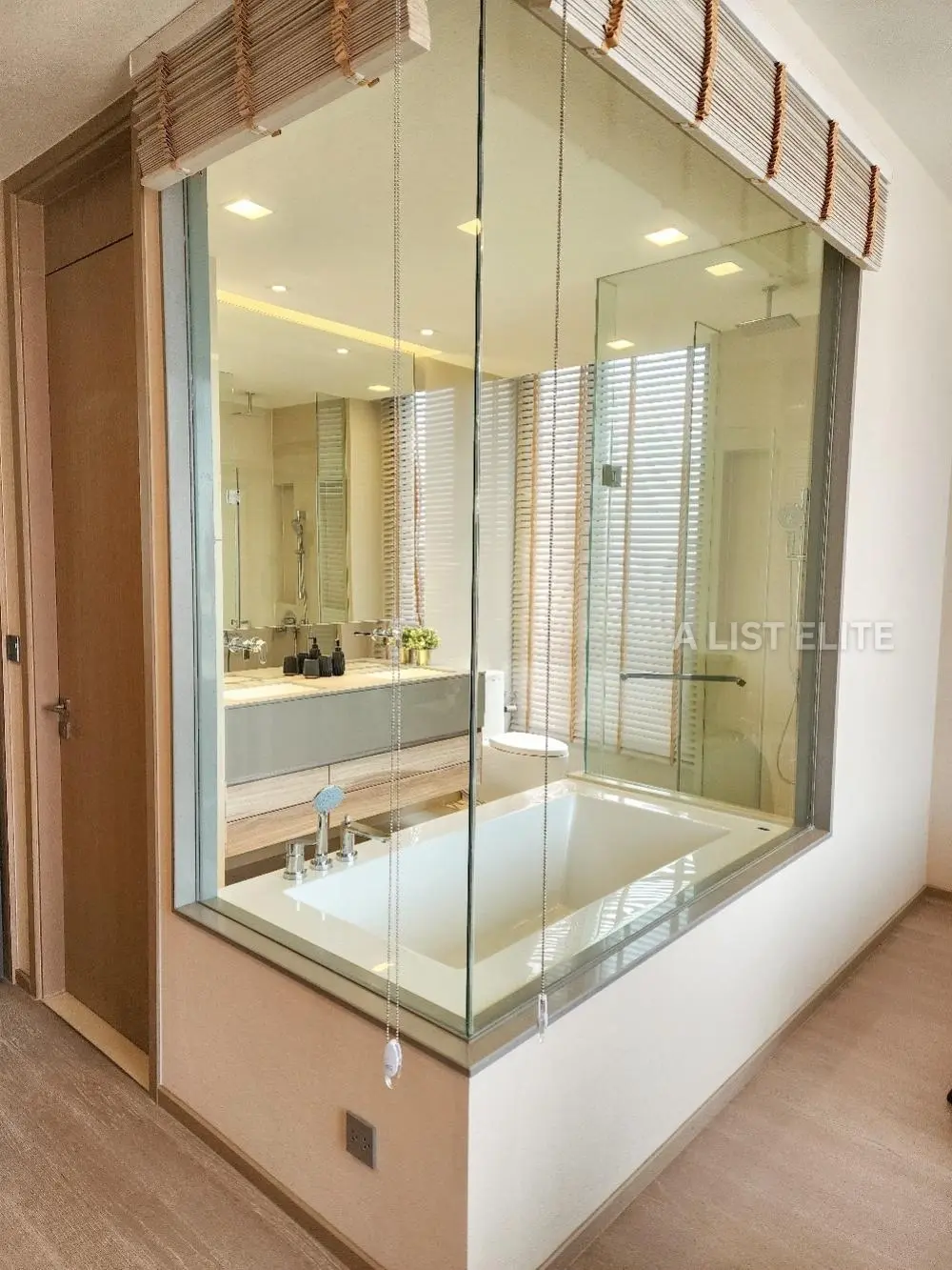 Sky-High Living: The ESSE Asoke - Exquisite 2 Bed Condo with Pool View