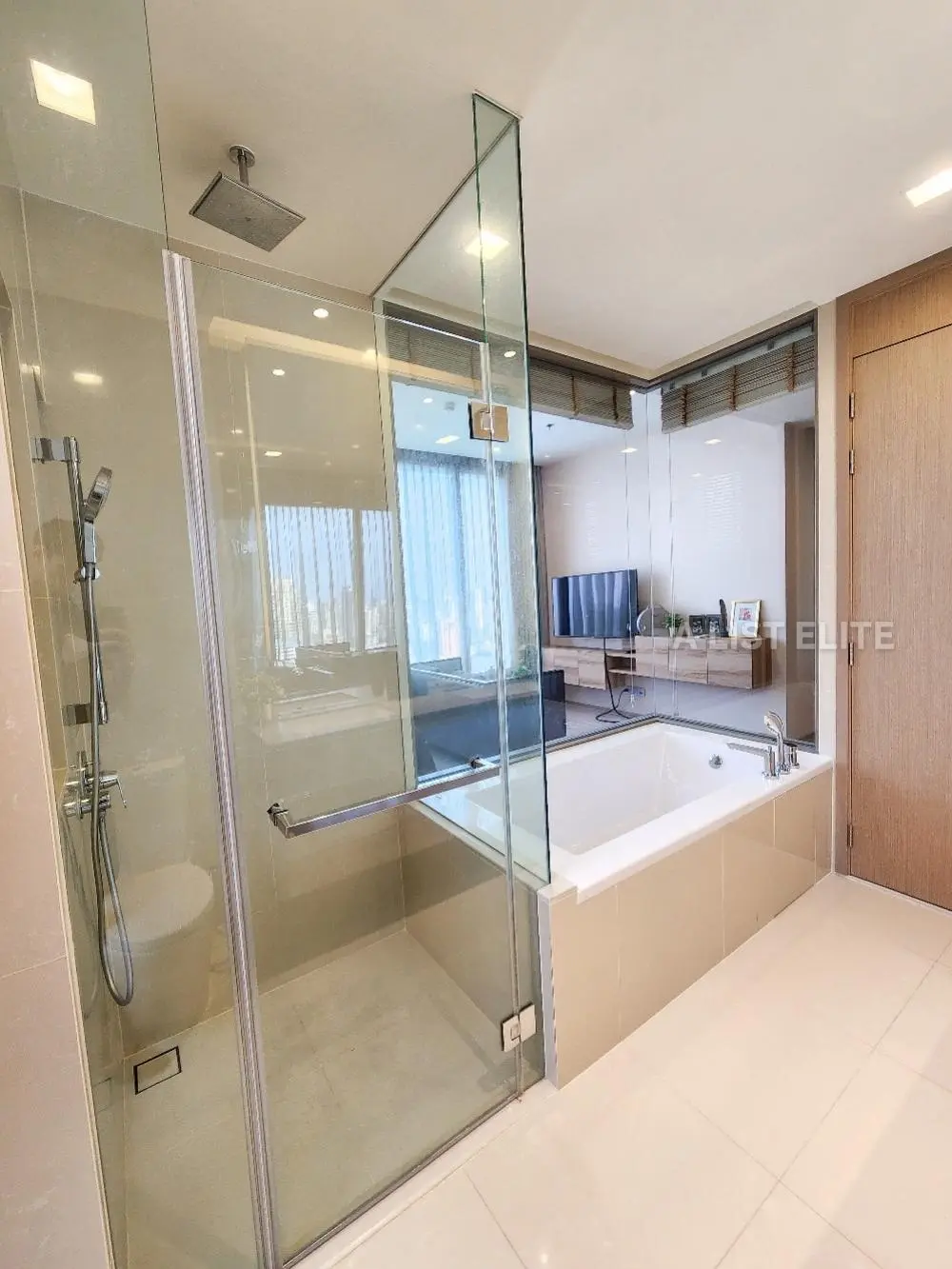 Sky-High Living: The ESSE Asoke - Exquisite 2 Bed Condo with Pool View