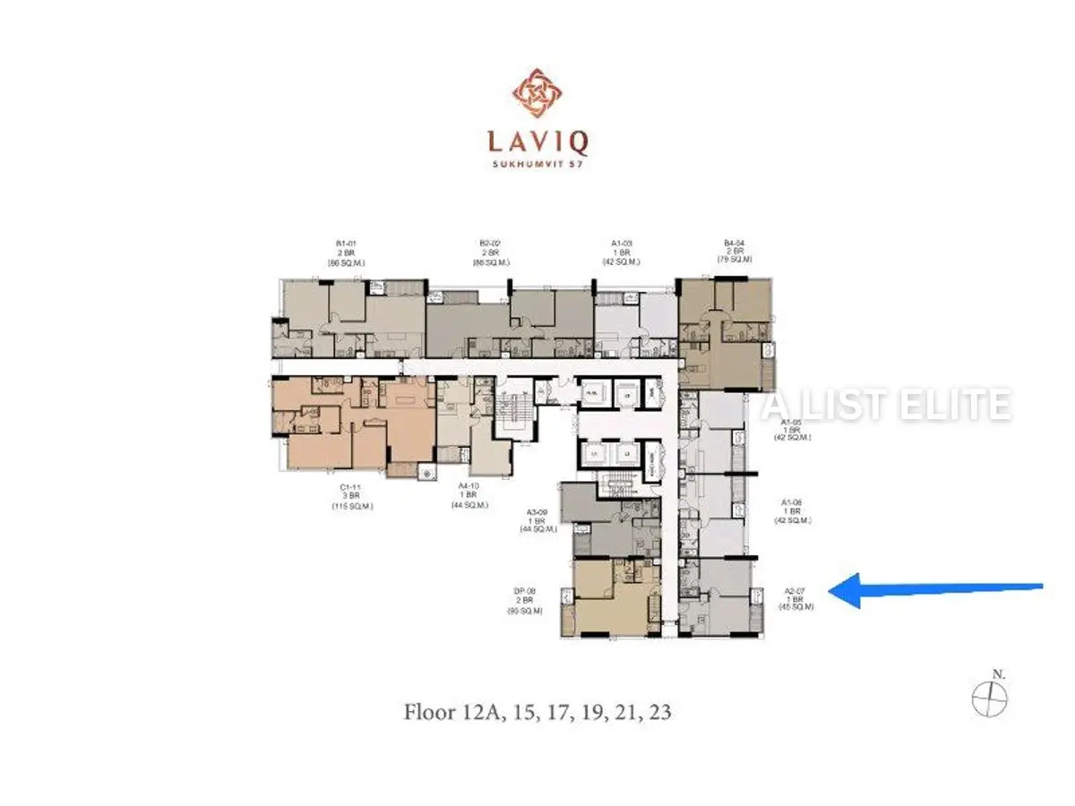 Superbe Condo 1 Chambre à LAVIQ Sukhumvit 57 - Emplacement de choix à Thonglor