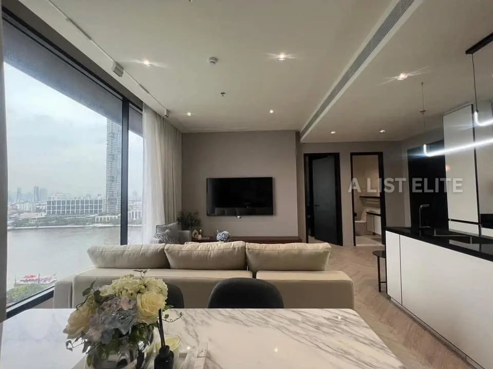Superbe Condo 2 Chambres - Chapter Charoennakorn Riverside