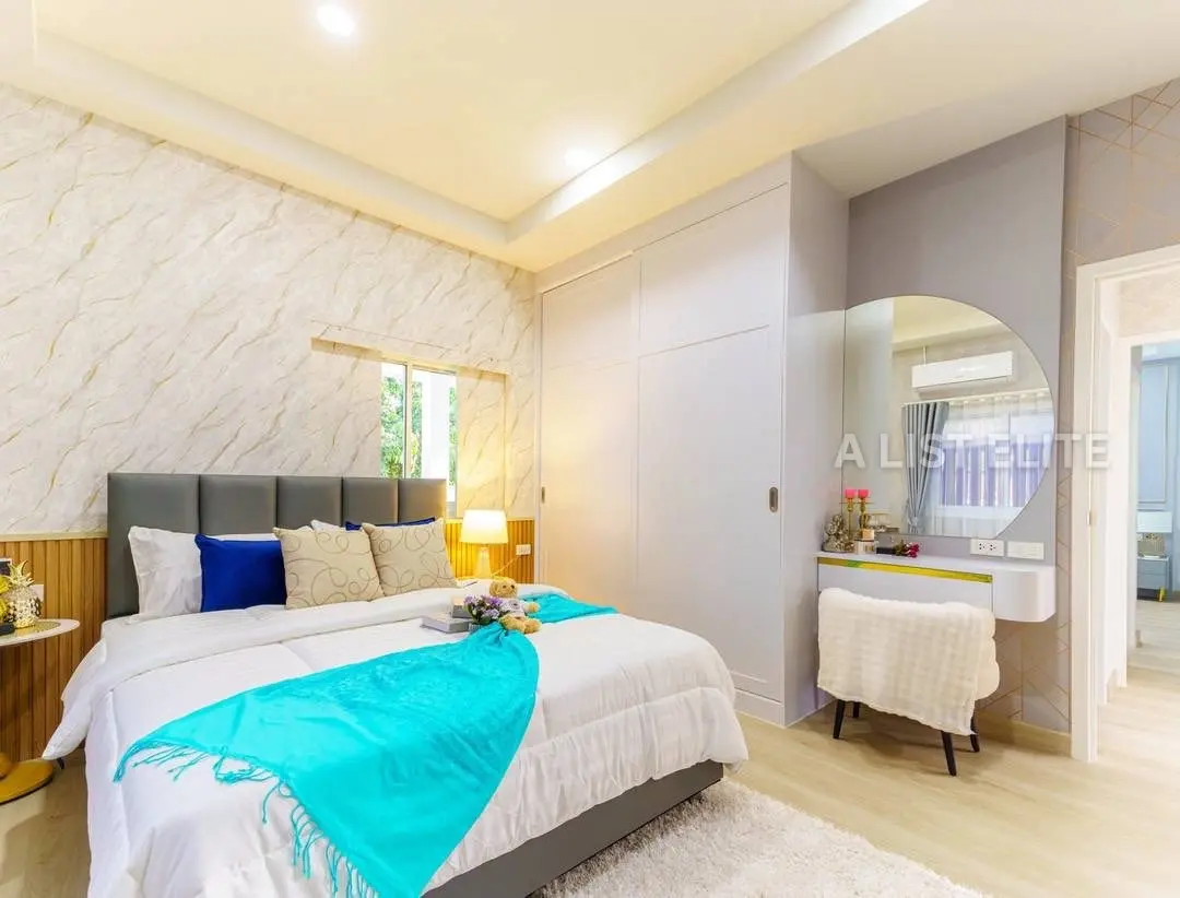 บ้านมุมสไตล์โมเดิร์นลักชูรี่ – ห้วยใหญ่