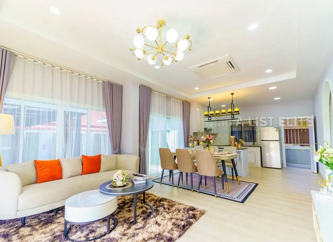 บ้านมุมสไตล์โมเดิร์นลักชูรี่ – ห้วยใหญ่
