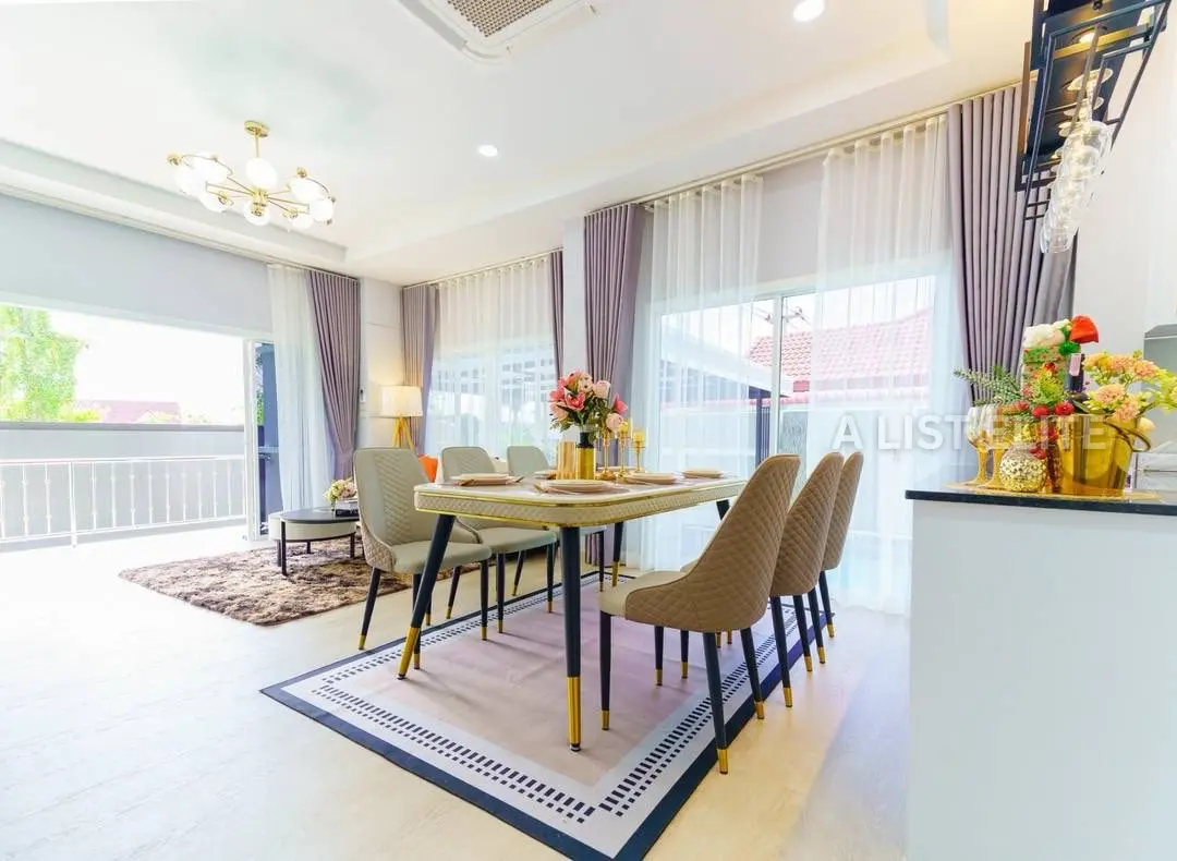 บ้านมุมสไตล์โมเดิร์นลักชูรี่ – ห้วยใหญ่