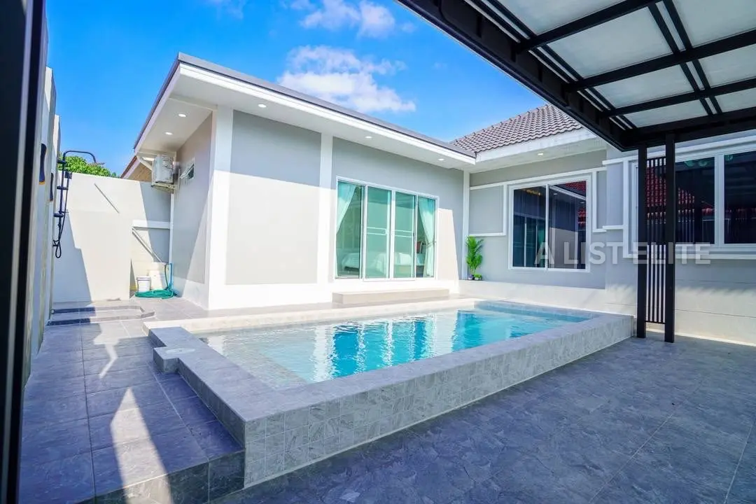 บ้านมุมสไตล์โมเดิร์นลักชูรี่ – ห้วยใหญ่