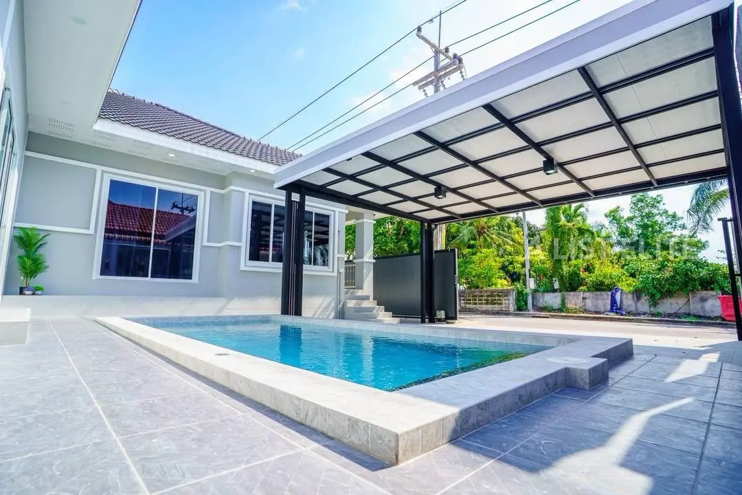 บ้านมุมสไตล์โมเดิร์นลักชูรี่ – ห้วยใหญ่