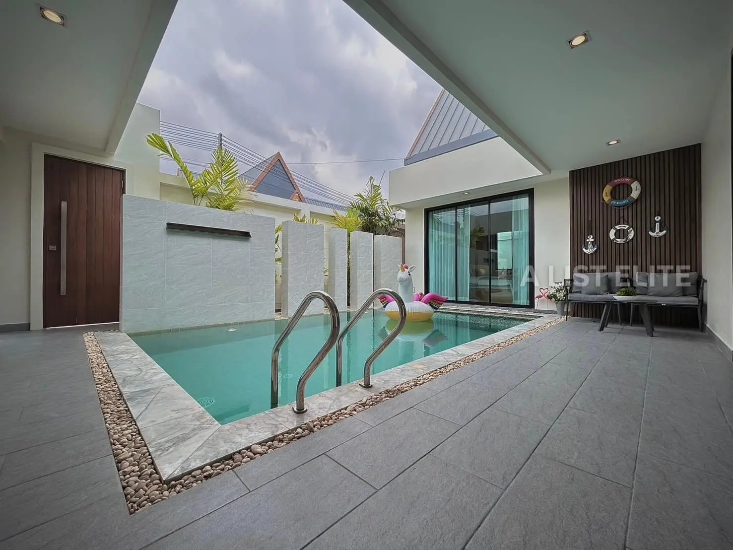 Villa avec piscine privée – Thungklom-Tanman