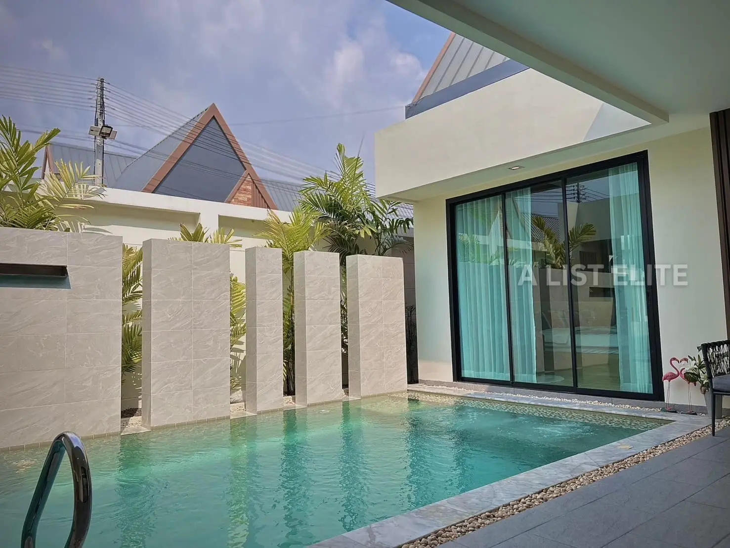 Villa avec piscine privée – Thungklom-Tanman