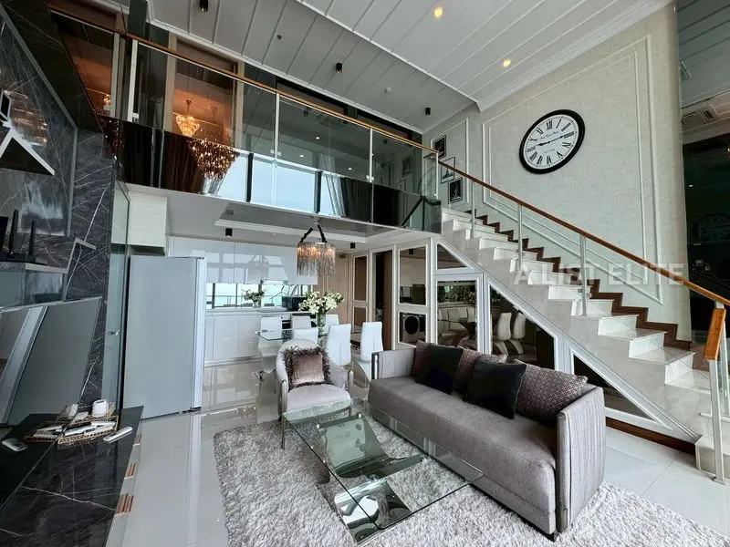 The Riviera Jomtien – Penthouse à vendre avec vue mer panoramique