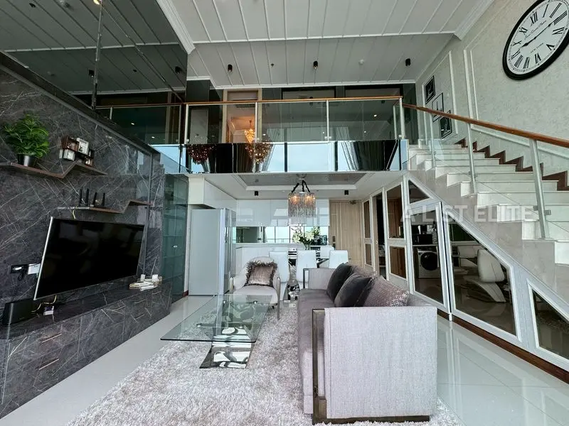 The Riviera Jomtien – Penthouse à vendre avec vue mer panoramique