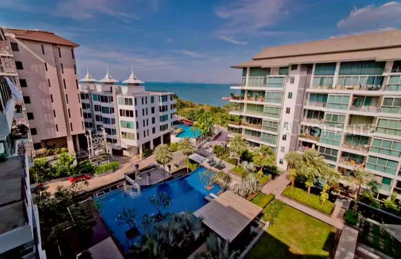 The Sanctuary Wongamat – Appartement 3 chambres avec vue jardin