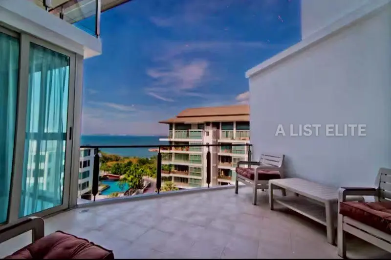 The Sanctuary Wongamat – Appartement 3 chambres avec vue jardin
