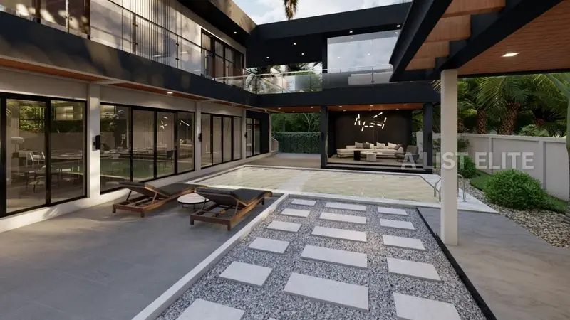 Villa de luxe à 2 étages avec piscine – Chevalier Pattaya
