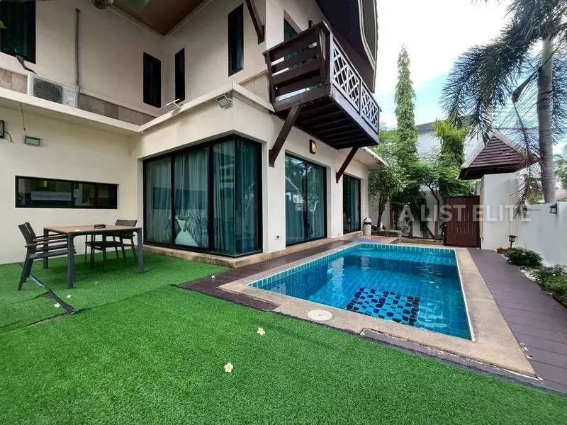 บ้านณัชชา – วิลล่าสระว่ายน้ำสไตล์ไทยบาหลี ใจกลางพัทยา
