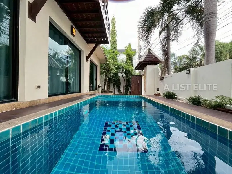 บ้านณัชชา – วิลล่าสระว่ายน้ำสไตล์ไทยบาหลี ใจกลางพัทยา