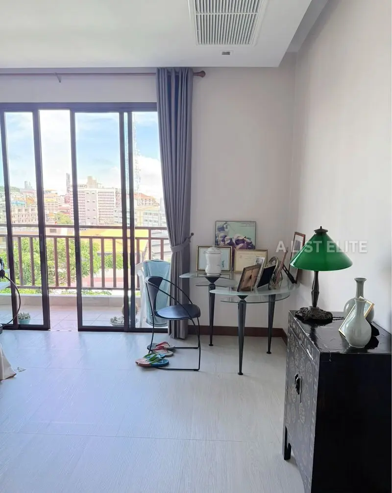 พัทยาซิตี้รีสอร์ท – คอนโด 2 ห้องนอน พื้นที่กว้างใจกลางเมือง