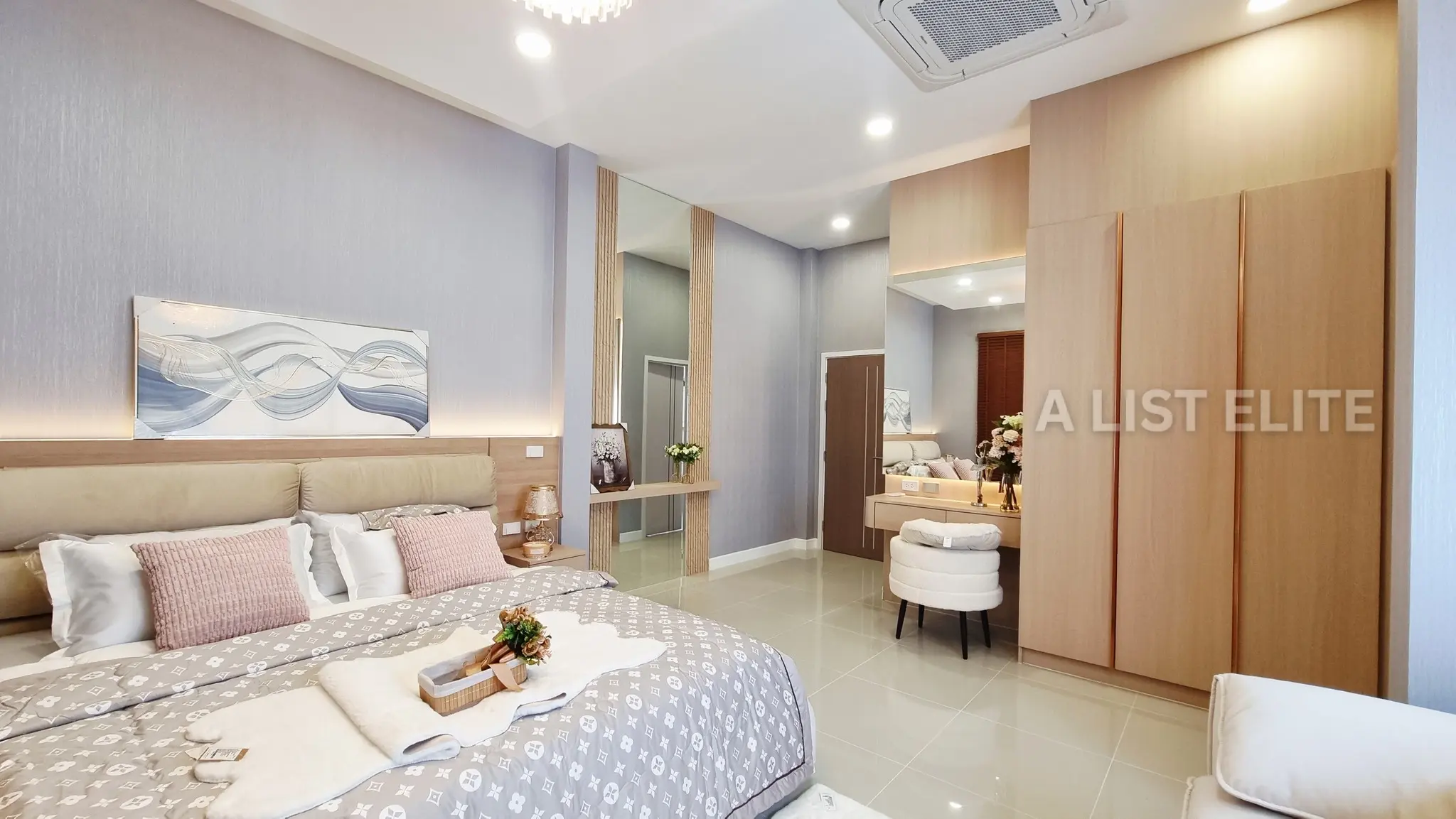 Nouvelle villa moderne avec piscine – proche de Na Jomtien & autoroute n°7