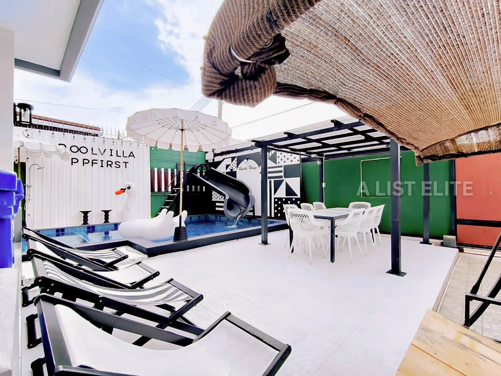 Villa avec piscine privée à Huai Yai | Prête à emménager