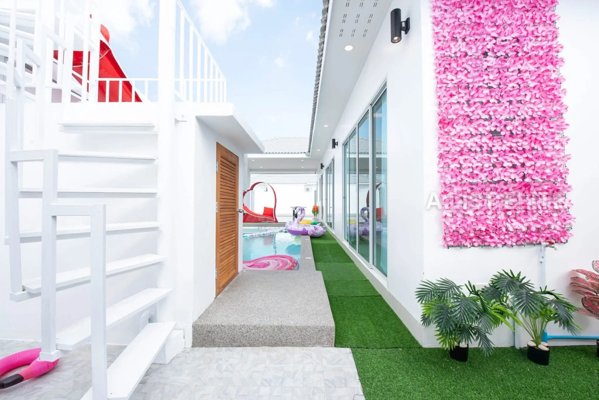 Villa avec piscine à Huai Yai | Clé en main pour location saisonnière