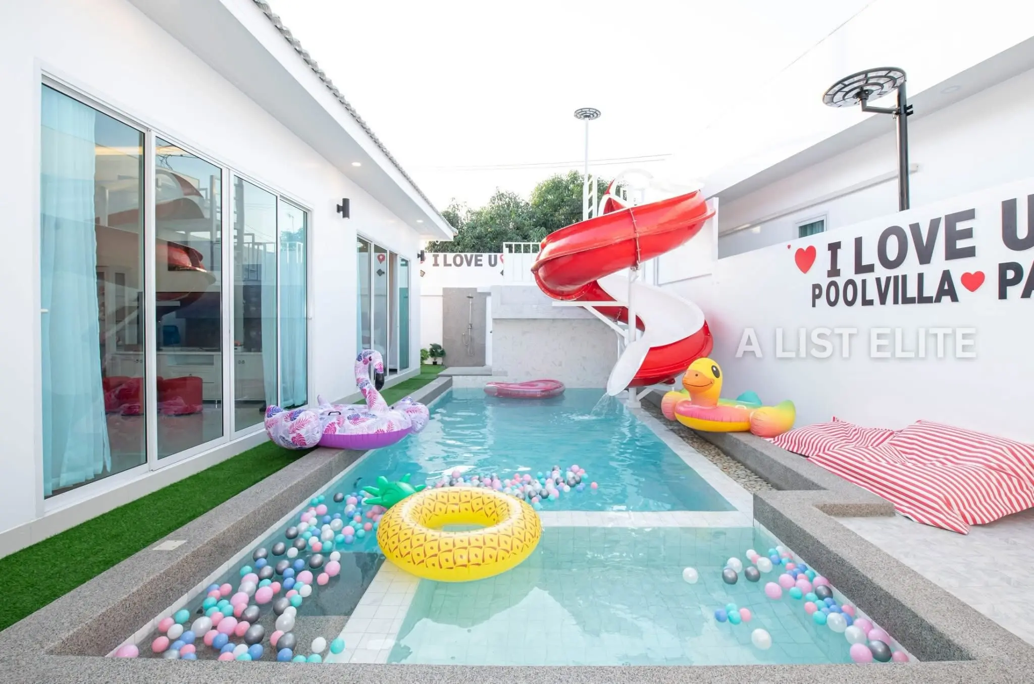 Villa avec piscine à Huai Yai | Clé en main pour location saisonnière
