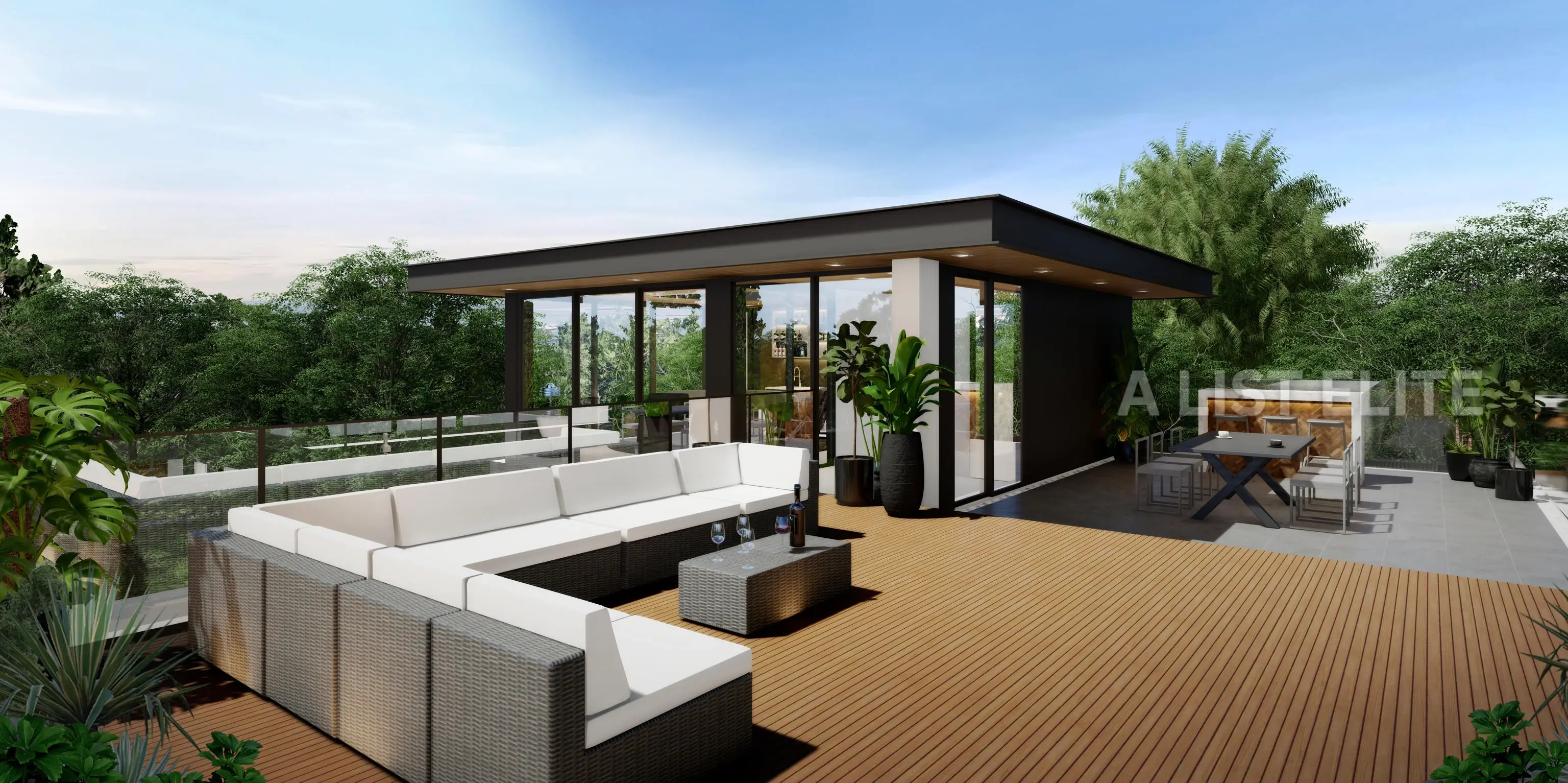 บ้านเดี่ยว 6 ห้องนอน 6 ห้องน้ำ พื้นที่ใช้สอย 705 ตร.ม. ที่ The Sylva Pattaya (Villa Heaven A)