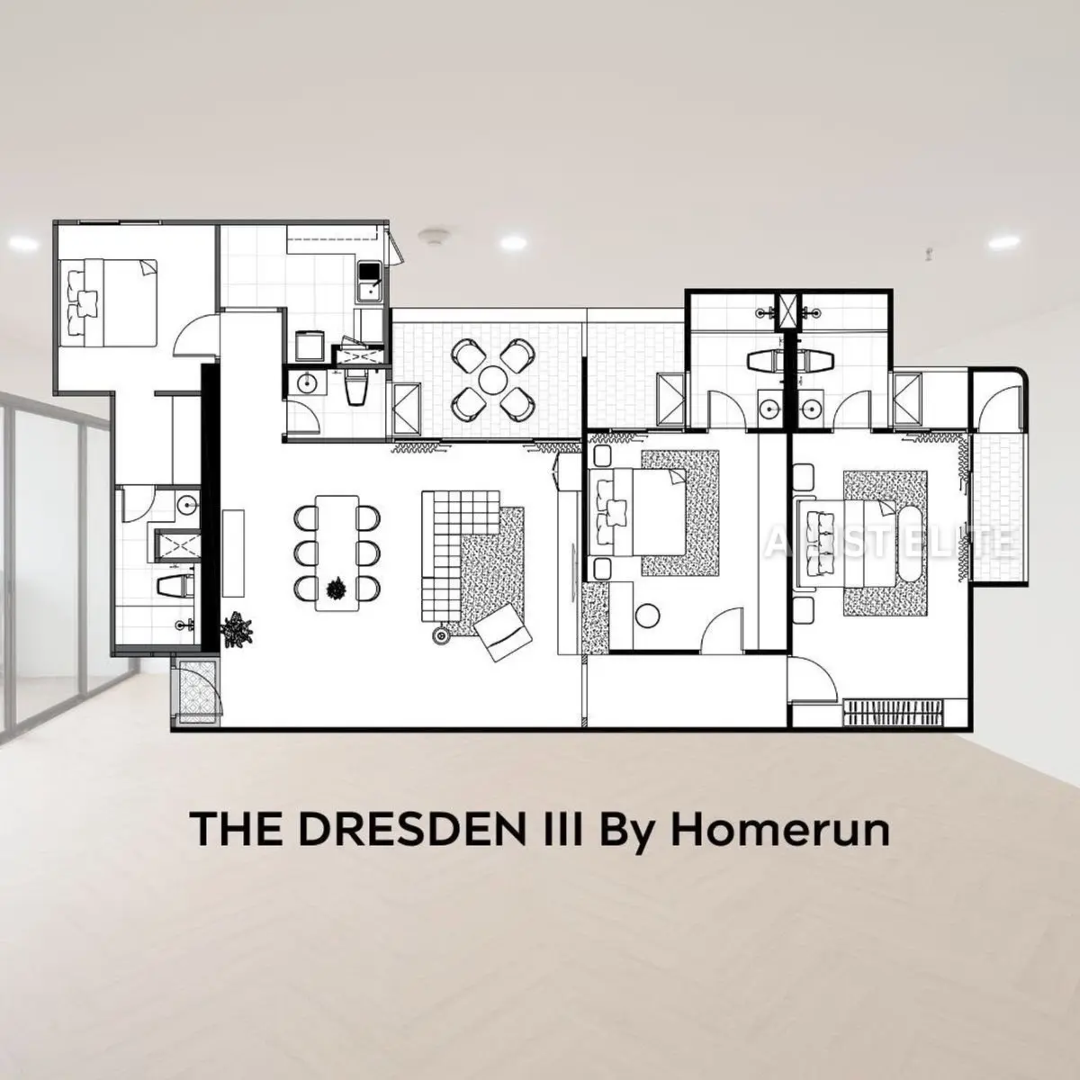 Dresden Penthouse at Asoke Towers