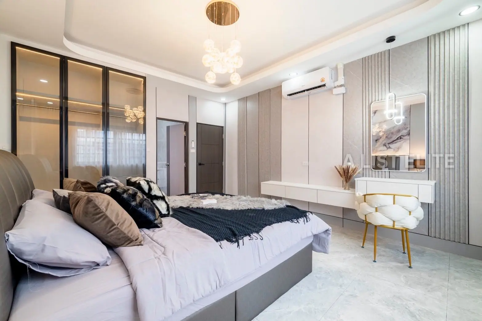 บ้านเดี่ยวชั้นเดียวสไตล์ลักชัวรี่ – เขาน้อย พัทยา