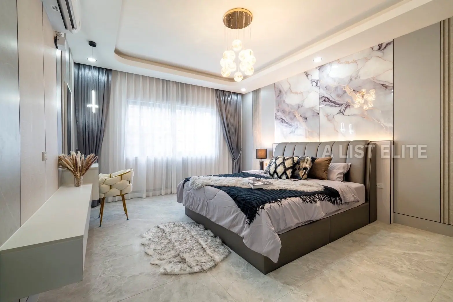 บ้านเดี่ยวชั้นเดียวสไตล์ลักชัวรี่ – เขาน้อย พัทยา