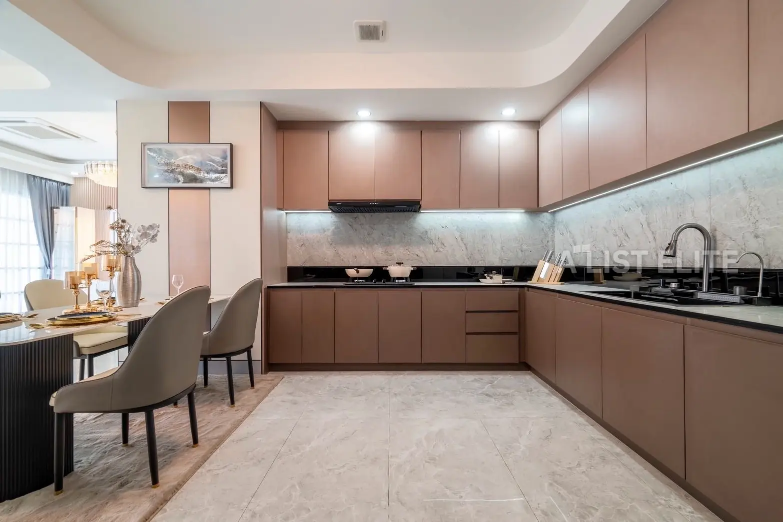 บ้านเดี่ยวชั้นเดียวสไตล์ลักชัวรี่ – เขาน้อย พัทยา