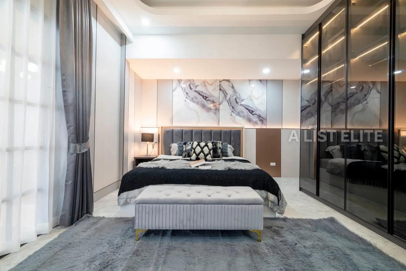 บ้านเดี่ยวชั้นเดียวสไตล์ลักชัวรี่ – เขาน้อย พัทยา